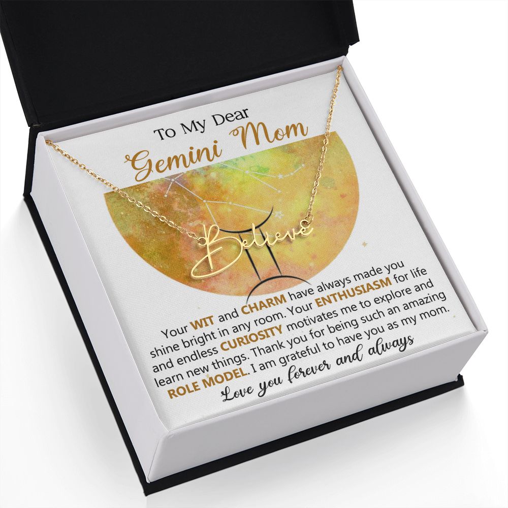 Gift for Gemini Mom - You Are My Role Model