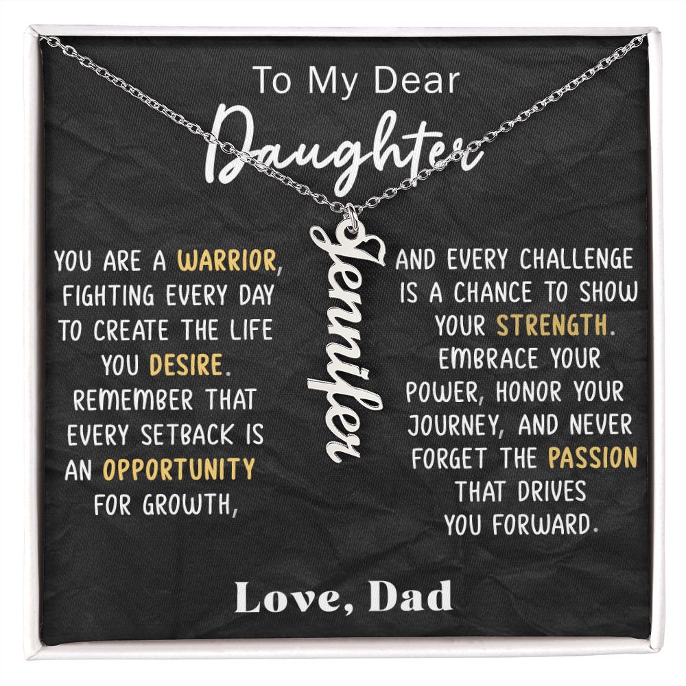 dad to daughter gift
