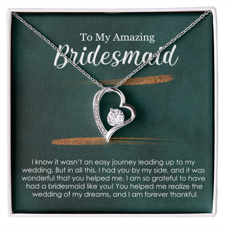 necklace for bridesmaid