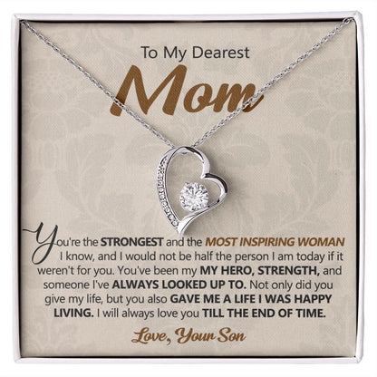 Mom You Are The Most Inspiring Woman - Gift from Son