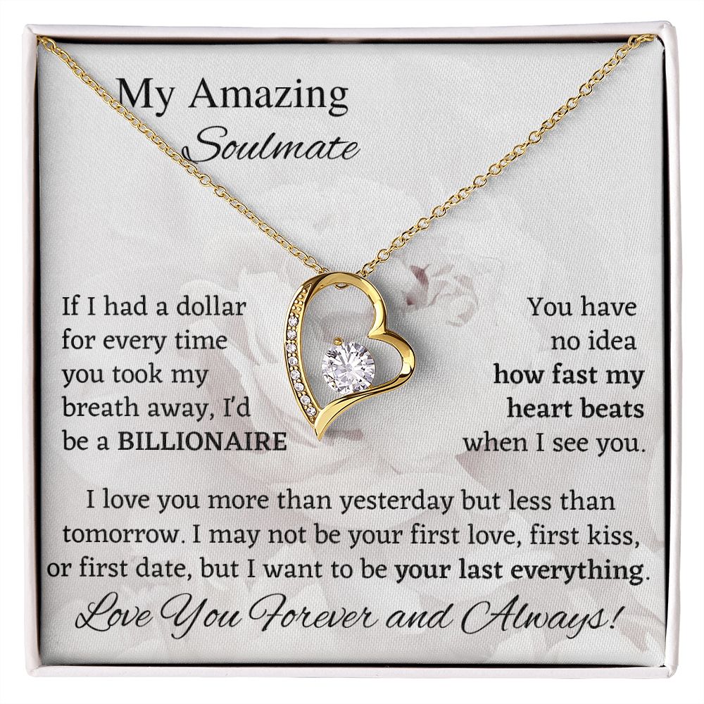Personalized Message Card For Soulmate