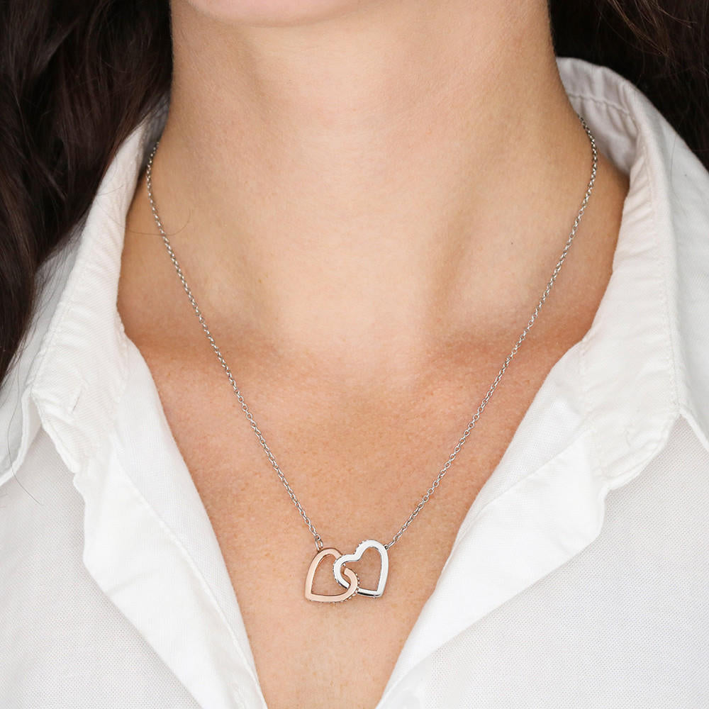 To My Girlfriend Necklace - Unique Gift For Woman