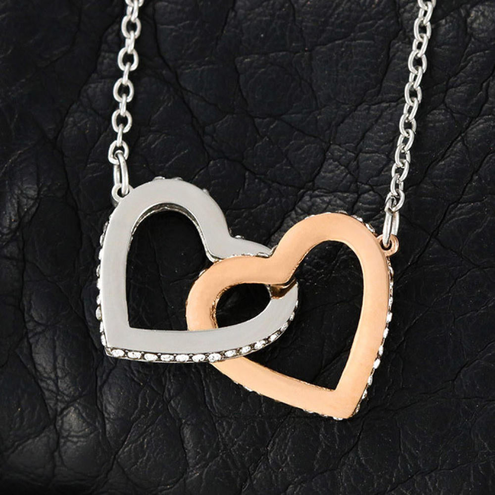 To My Girlfriend Necklace - Unique Gift For Woman