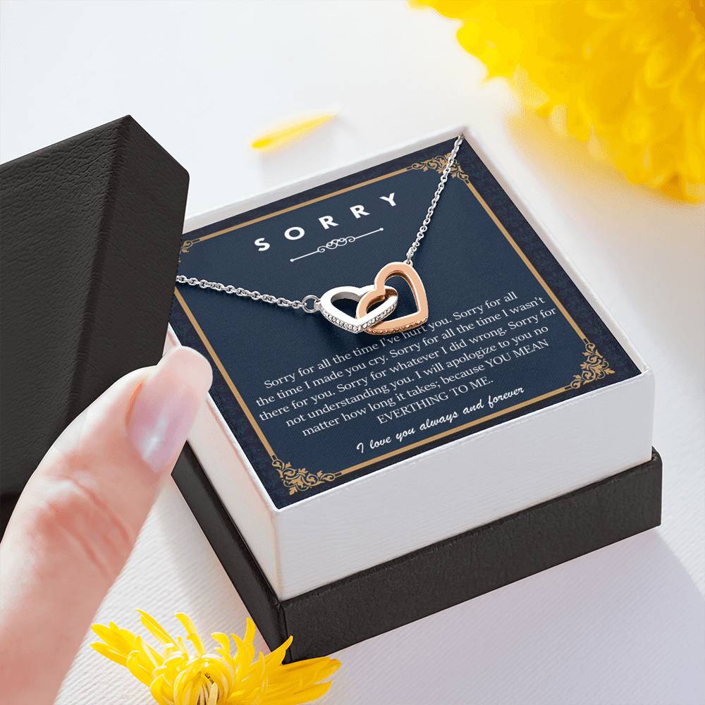 Apology Necklace Gift For Girlfriend