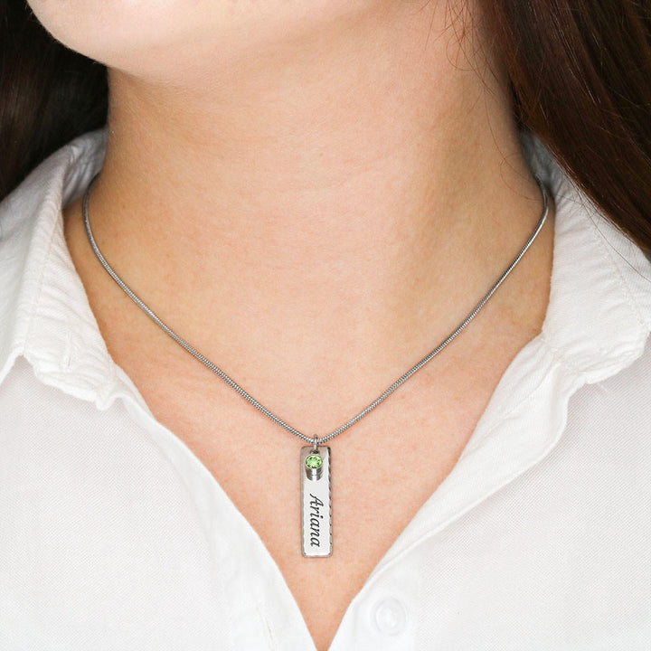 Custom Graduation Necklace for Daughter
