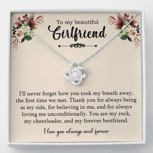 Necklace Gift For Girlfriend, To My Soulmate Necklace, Unique Gift for Woman, Anniversary Gift For Girlfriend