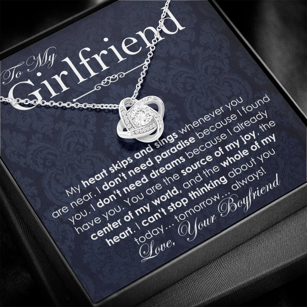 Forever Love Necklace Gift for Girlfriend
