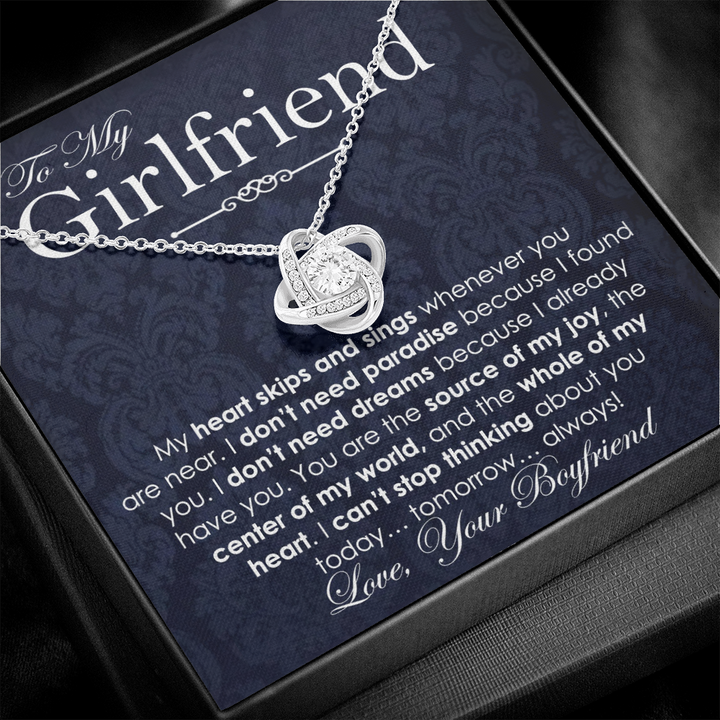 Forever Love Necklace Gift for Girlfriend