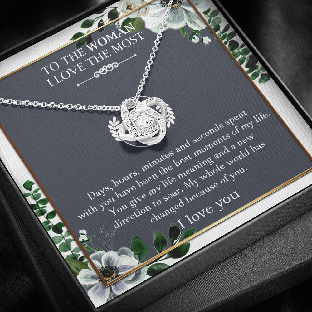 To My Wife Necklace -To My Soulmate, Gift For Girlfriend, Necklace for Women
