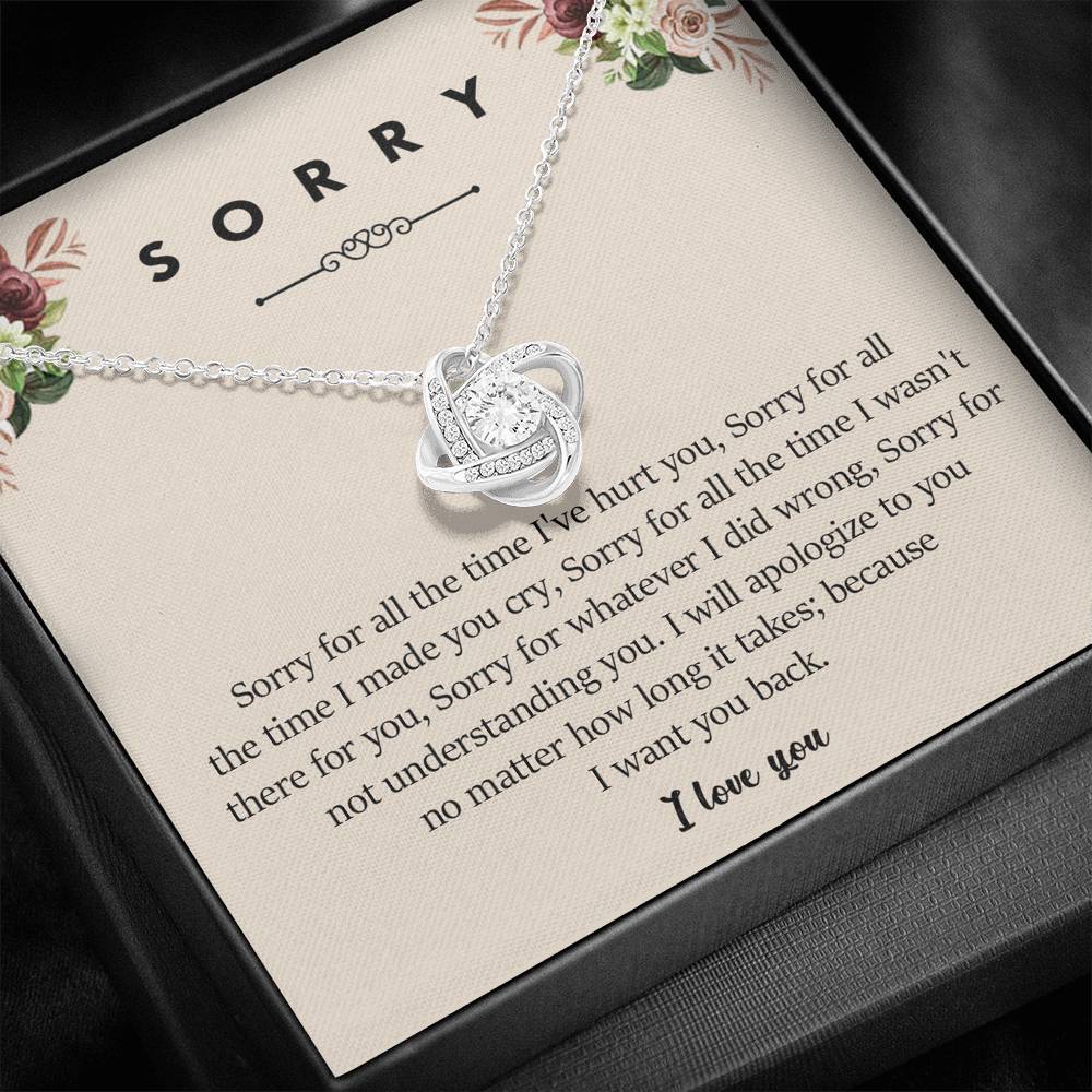 Anavia I'm Sorry, Apology Gift Card Necklace, Apology Gifts for Her, Sorry  Quote Apology Gifts for Wife, Forgiveness Gift for Girlfriend-[Rose Gold  Cube, Bright Blue Gift Card] - Walmart.com