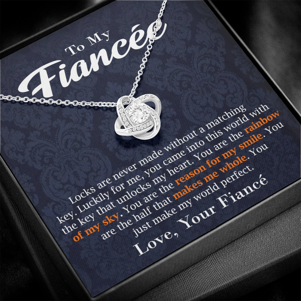 necklace gift for fiancee