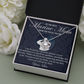 Marine Mom Necklace - Gift From Son