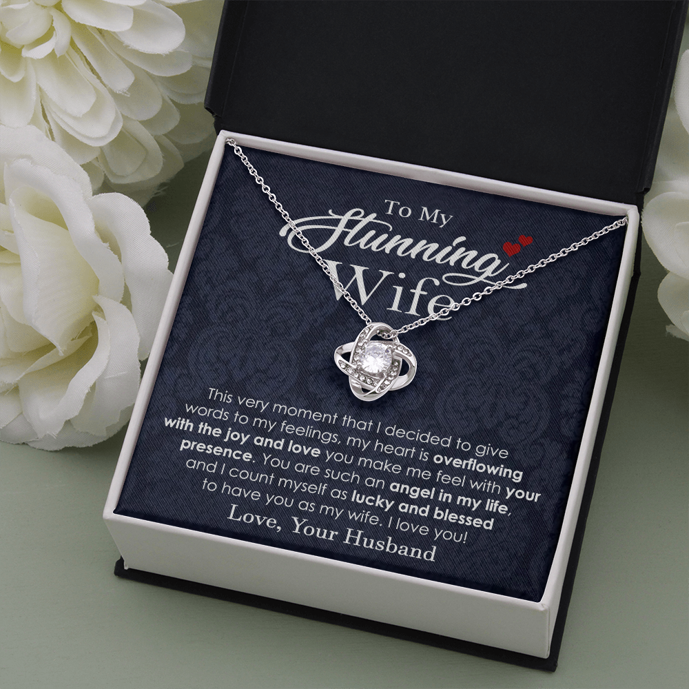 Love Knot Necklace for Stunning Wife