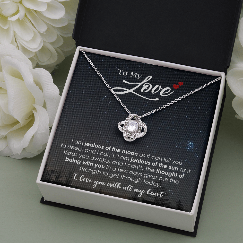 Love Knot Necklace Gift for My Love