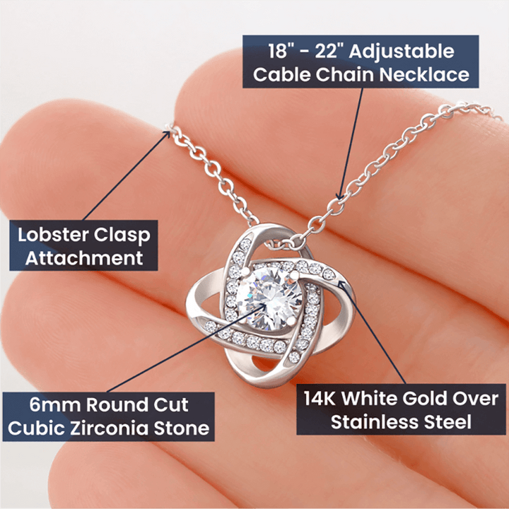 Love Knot Necklace for Stunning Wife