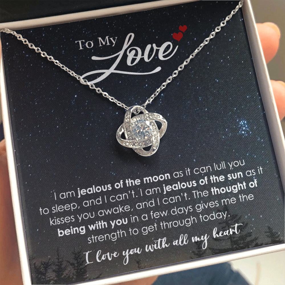 Love Knot Necklace Gift for My Love