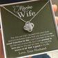 Marine Wife Necklace From Husband