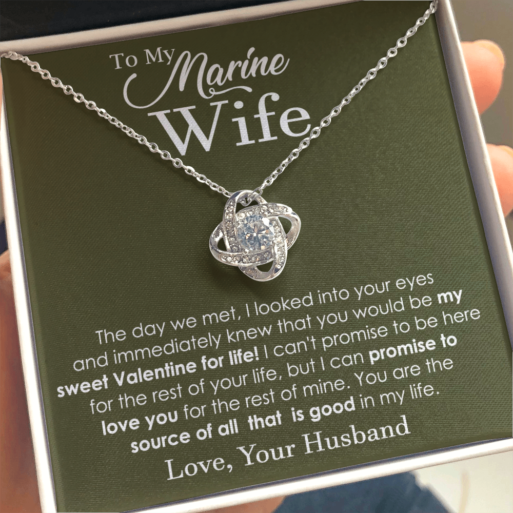 Marine Wife Necklace From Husband
