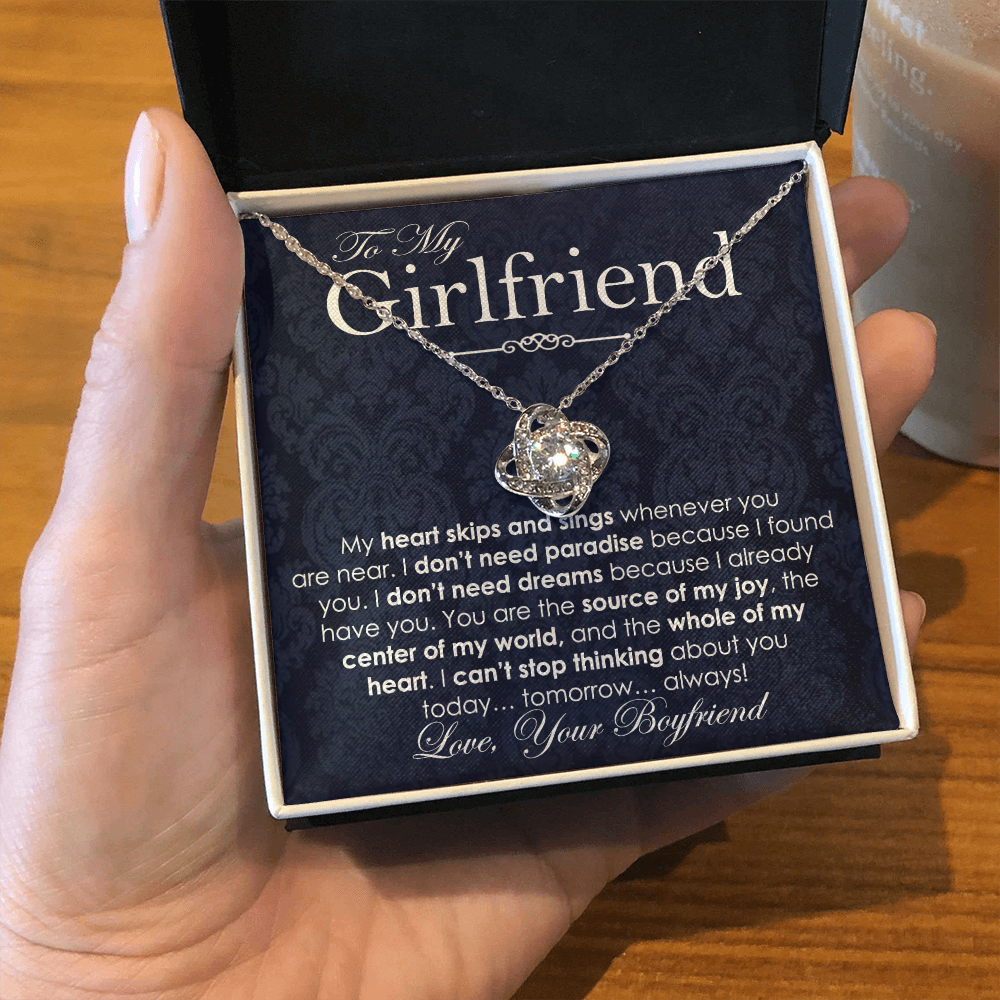 Forever Love Necklace Gift for Girlfriend