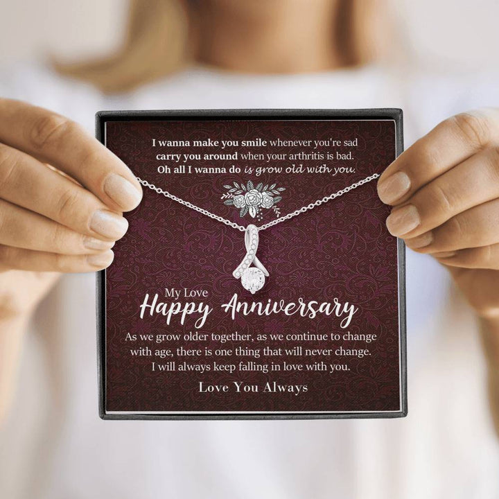 Anniversary Necklace Gift for Growing Together