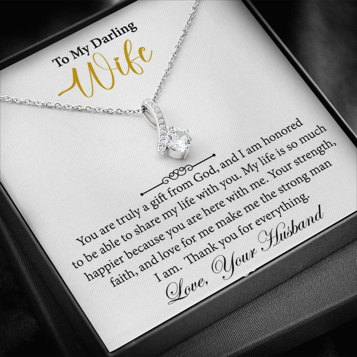 necklace gift for wife from husband