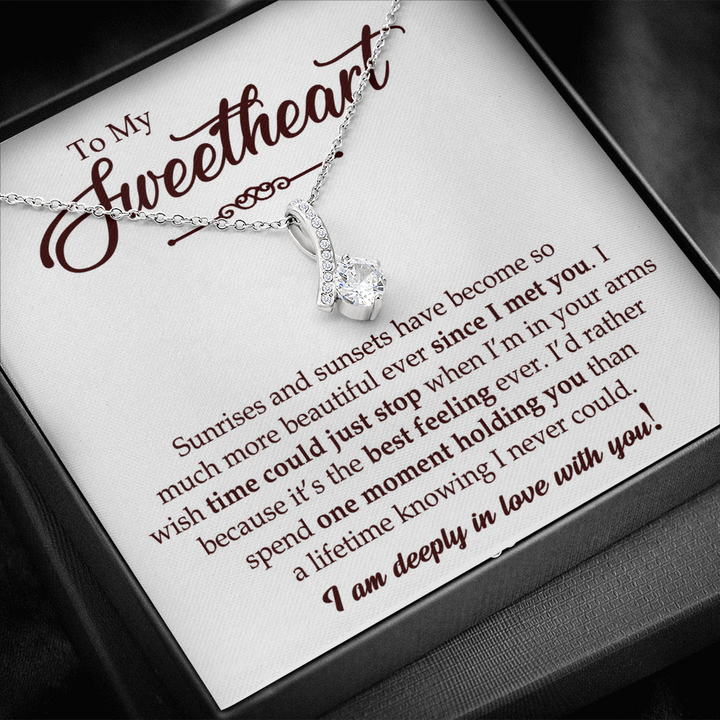 necklace gift for girlfriend or wife