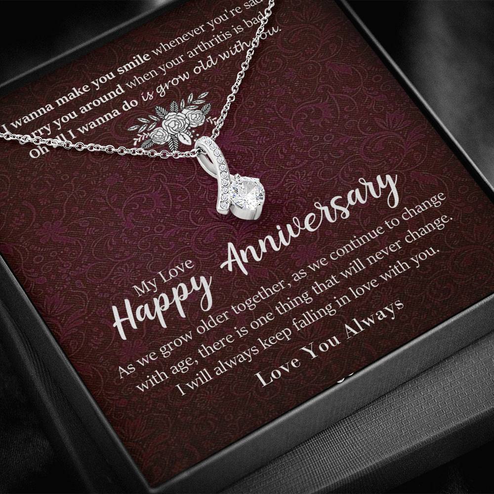 Anniversary Necklace Gift for Growing Together