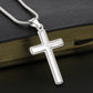 To My Dear Dad Cross Necklace | Gift For Father