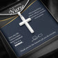 Silver Cross Necklace Gift For Nurse- Nurse Appreciation Gift, Nurse Necklace