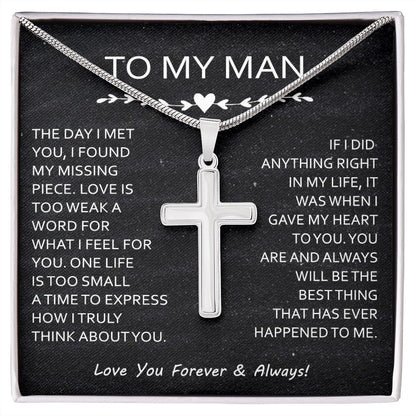 cross necklace for men