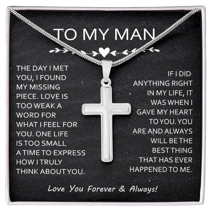 cross necklace for men