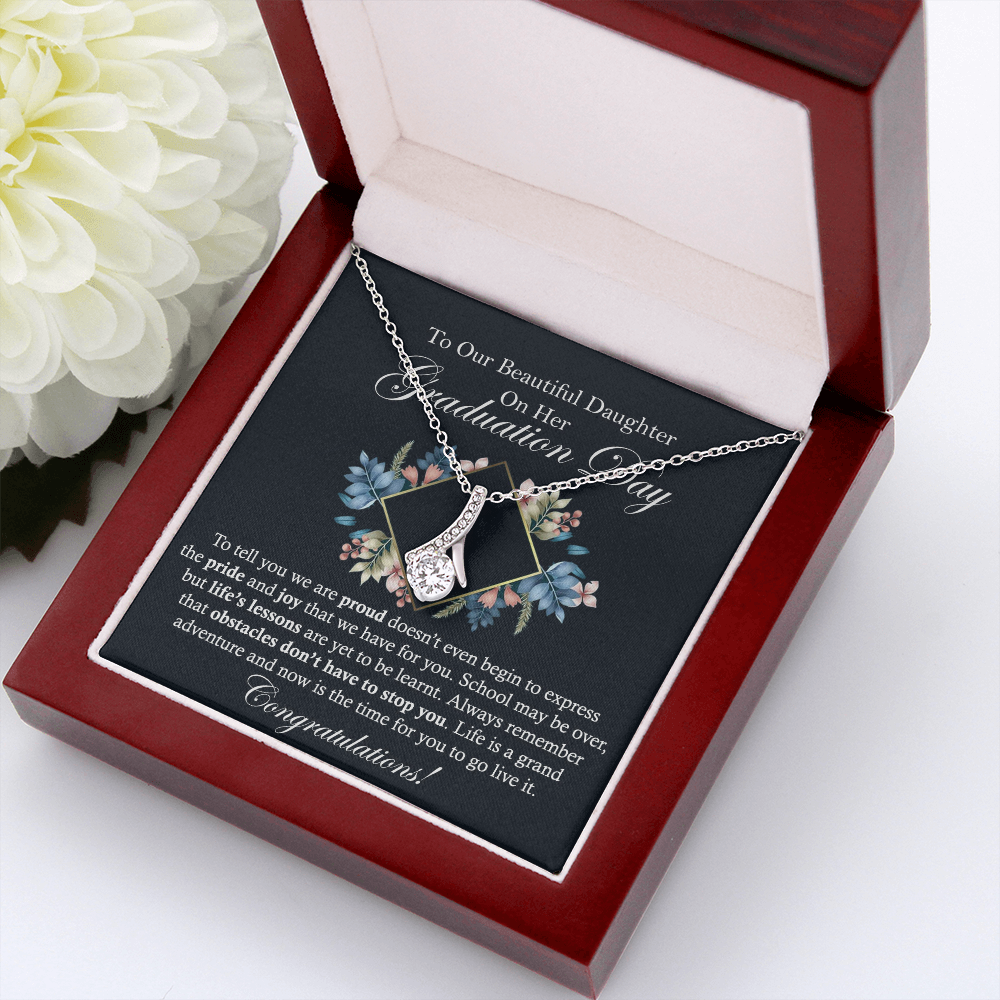 Graduation Day Necklace Gift for Daughter