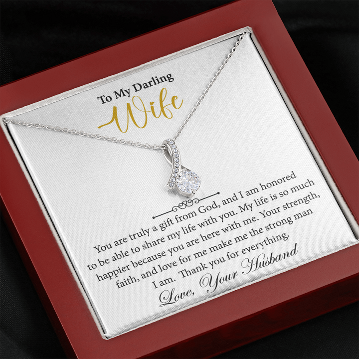 Gift Necklace for Wife from Husband
