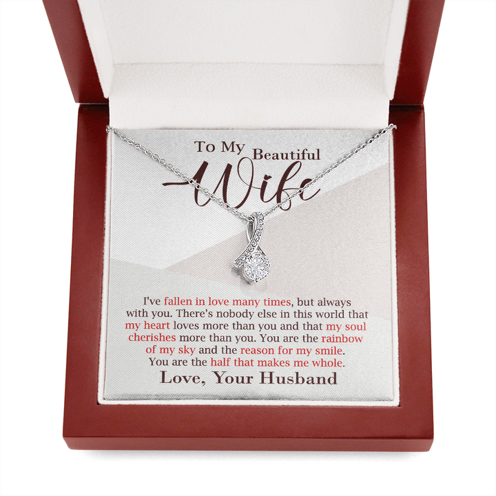 Love Necklace Gift for Wife from Husband