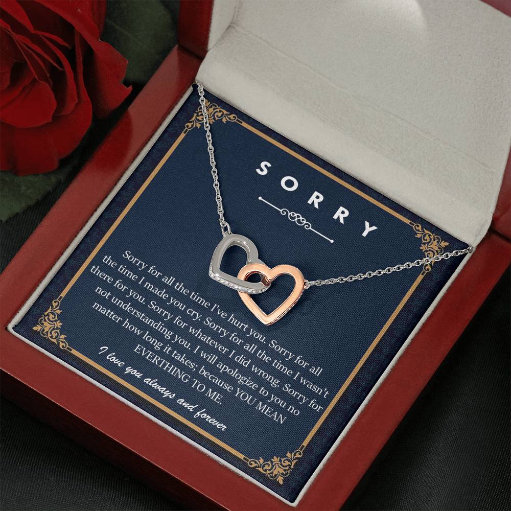 Apology Necklace Gift For Girlfriend