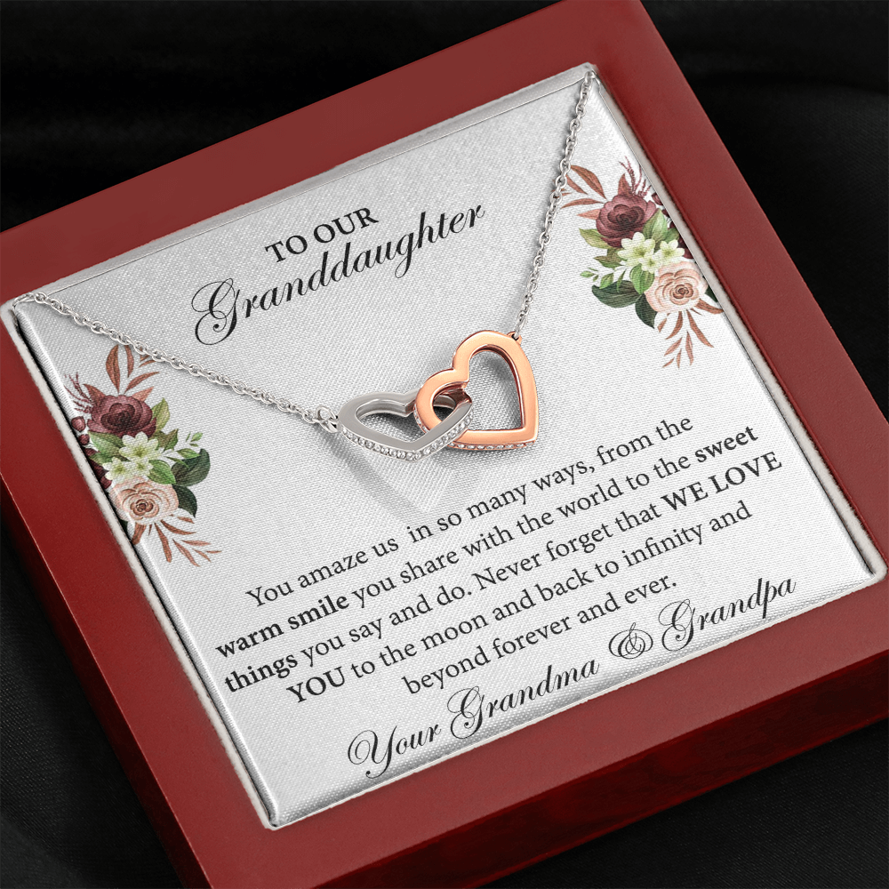 Granddaughter Necklace From Grandparents