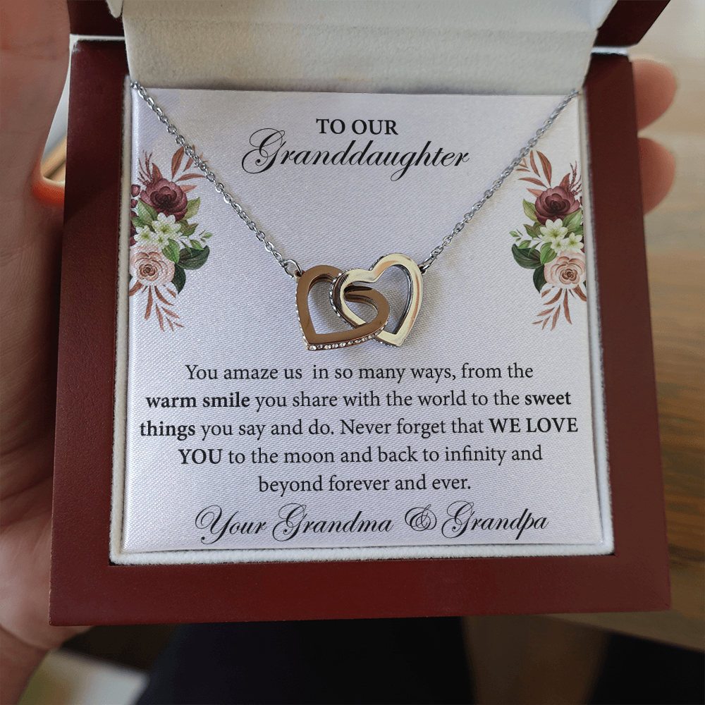 Granddaughter Necklace From Grandparents