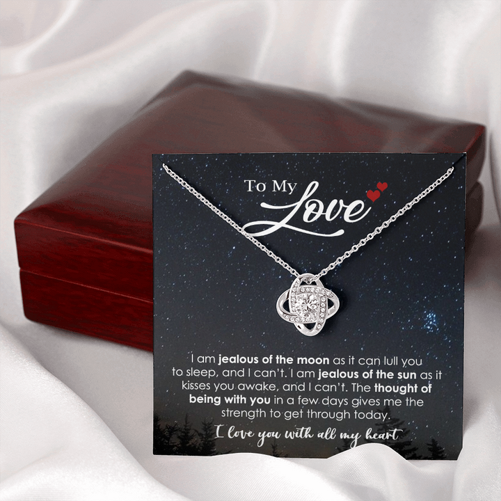 Love Knot Necklace Gift for My Love