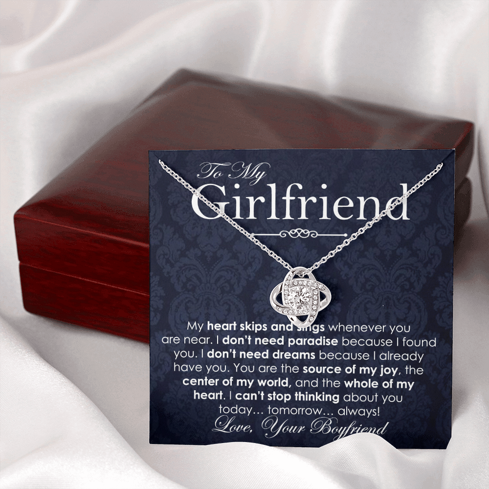 Forever Love Necklace Gift for Girlfriend
