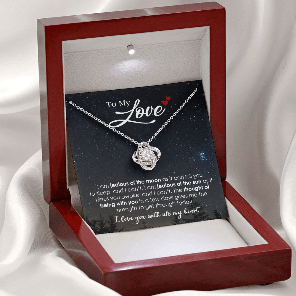 Love Knot Necklace Gift for My Love
