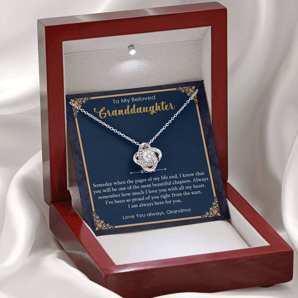 Beloved Granddaughter Necklace - Gift from Nana