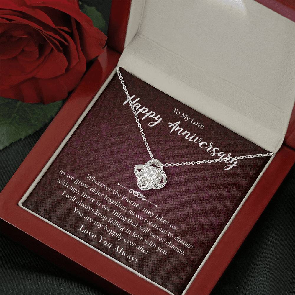 anniversary necklace gift for wife