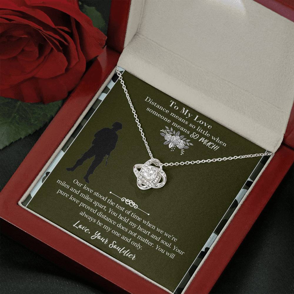 Necklace Gift for Army Wife