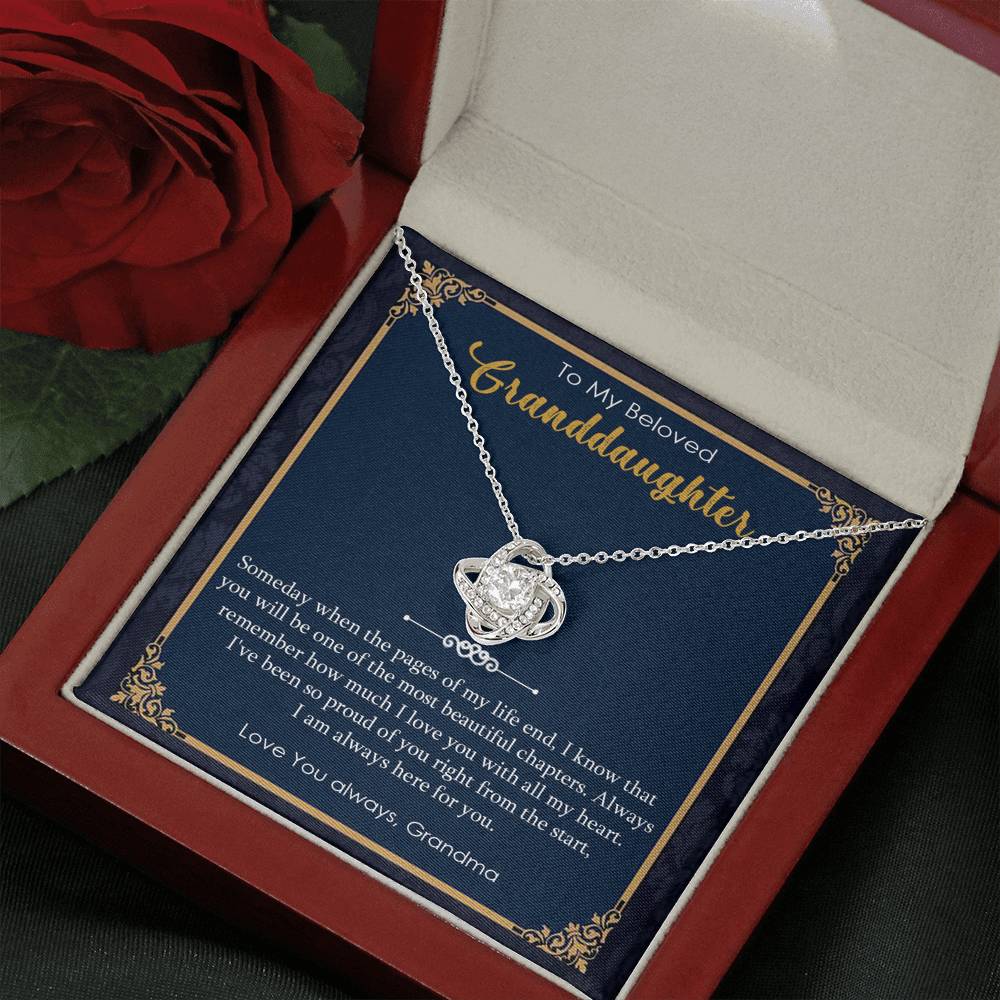Beloved Granddaughter Necklace - Gift from Nana