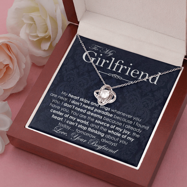 Forever Love Necklace Gift for Girlfriend