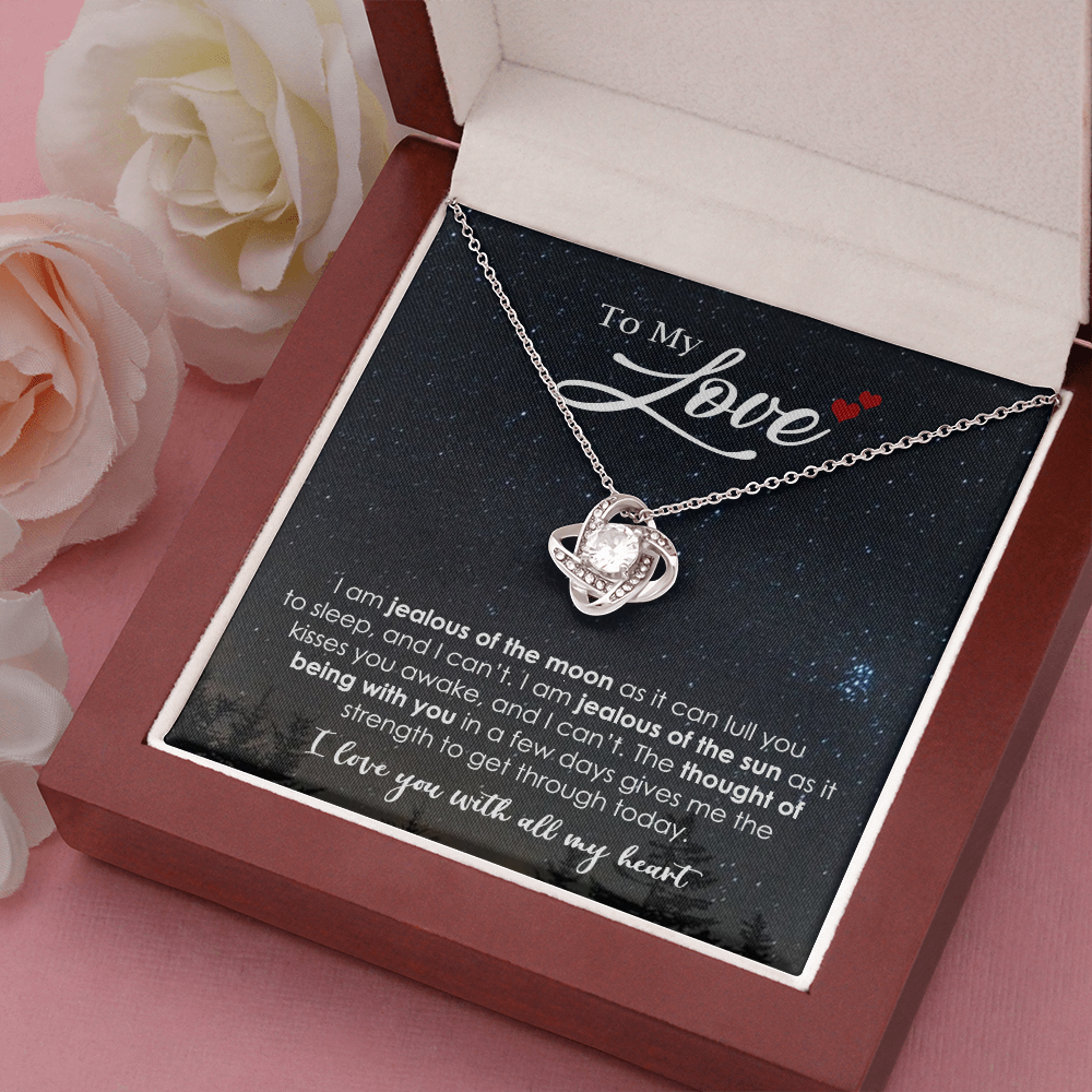 Love Knot Necklace Gift for My Love
