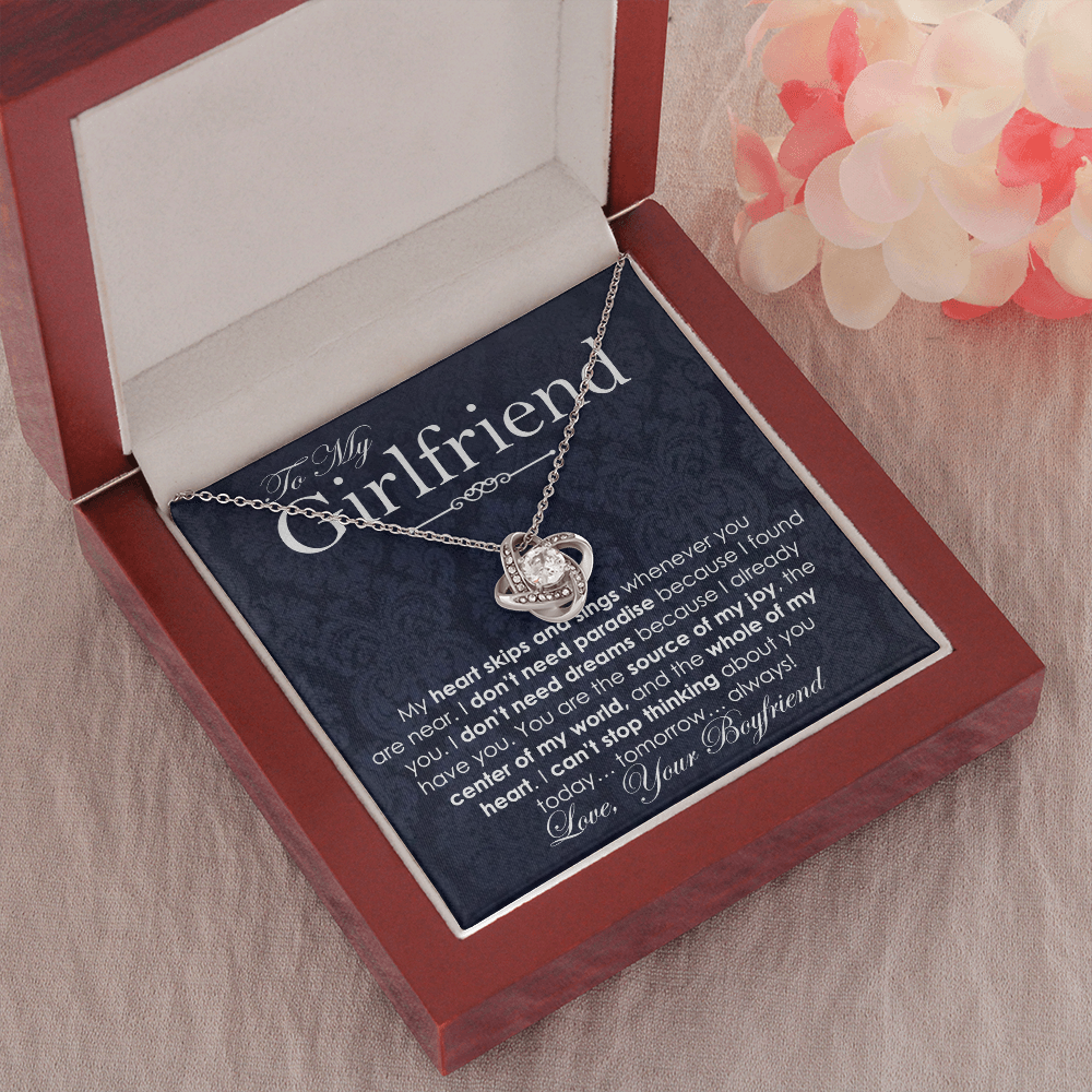 Forever Love Necklace Gift for Girlfriend