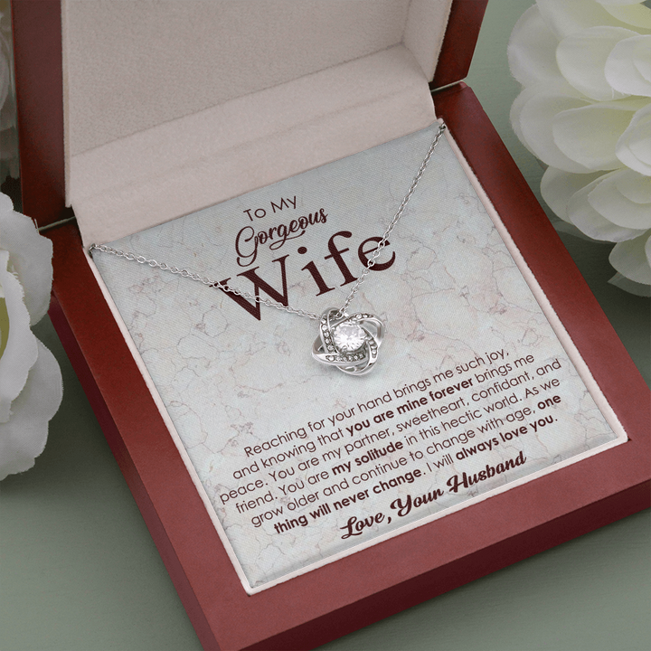 Love Knot Necklace for Gorgeous Wife