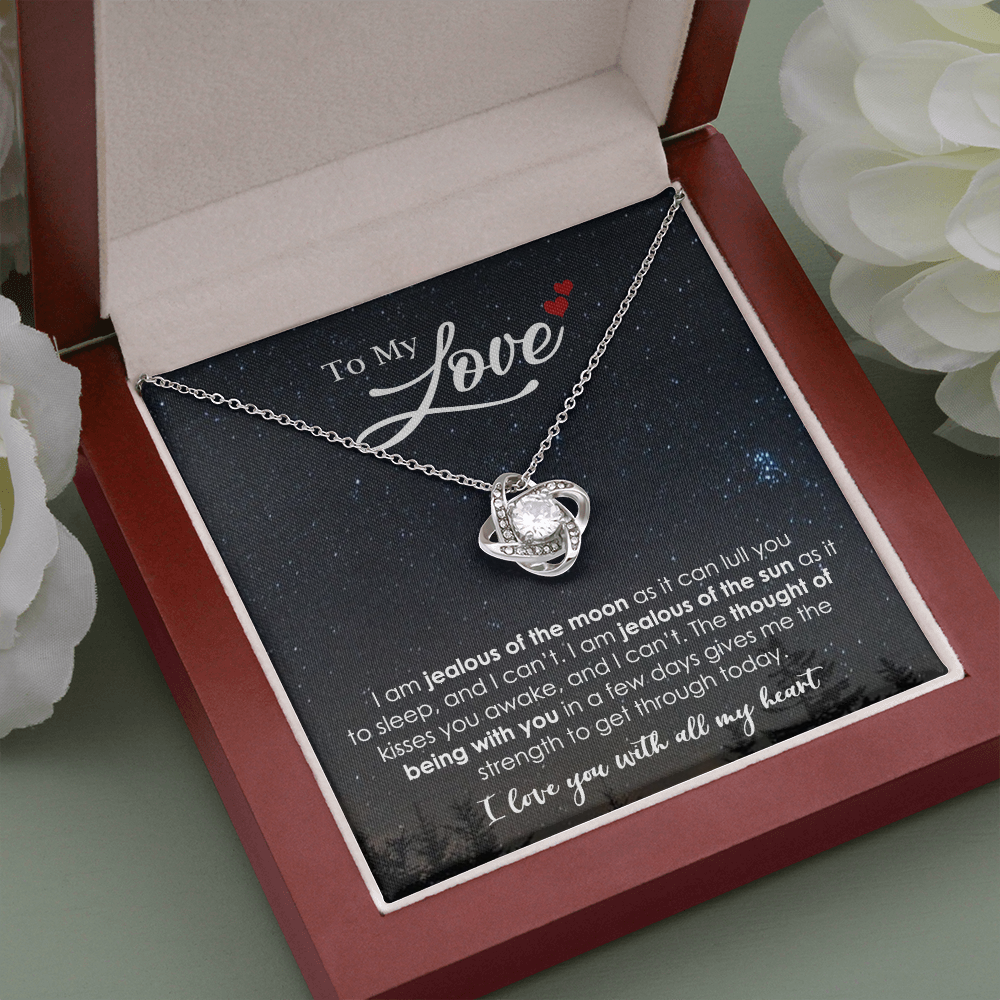 Love Knot Necklace Gift for My Love