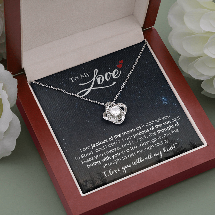 Love Knot Necklace Gift for My Love